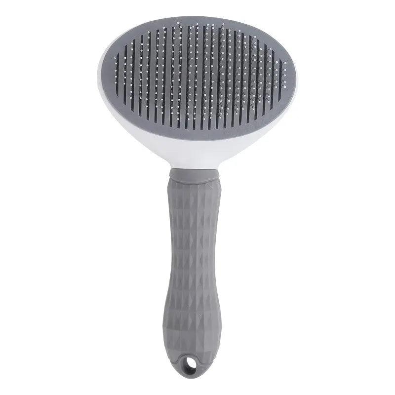 Self-Cleaning Pet Brush | Removes Shedding Hair for Dogs & Cats