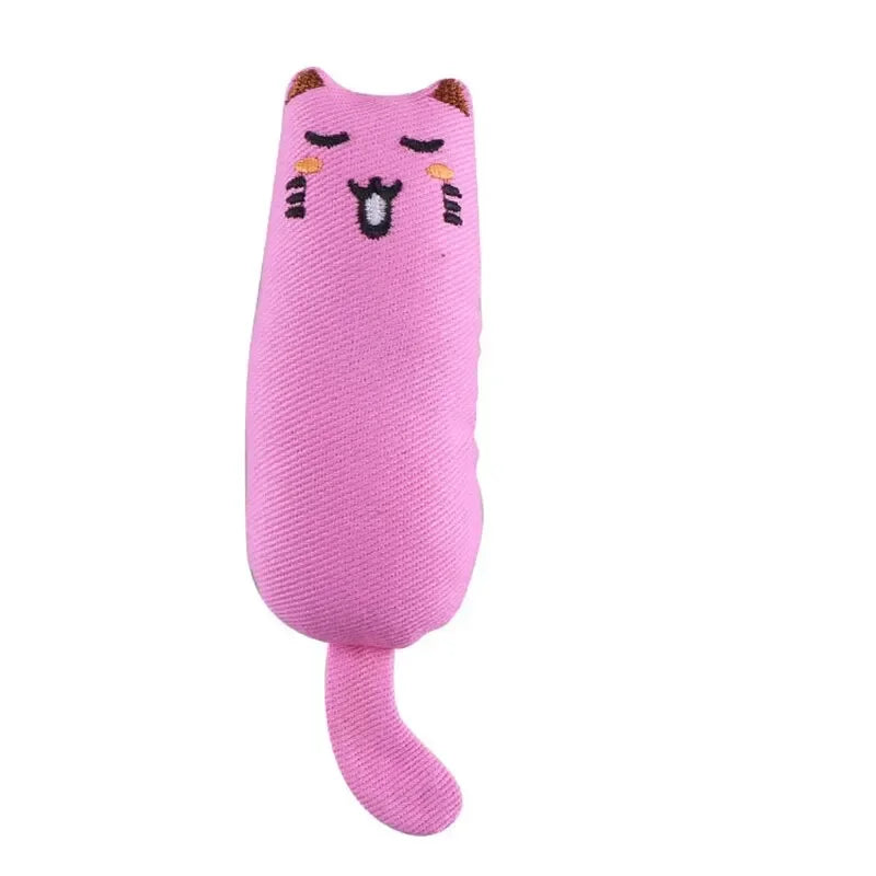 Cute Catnip Thumb Plush Pillow for Happy Cats