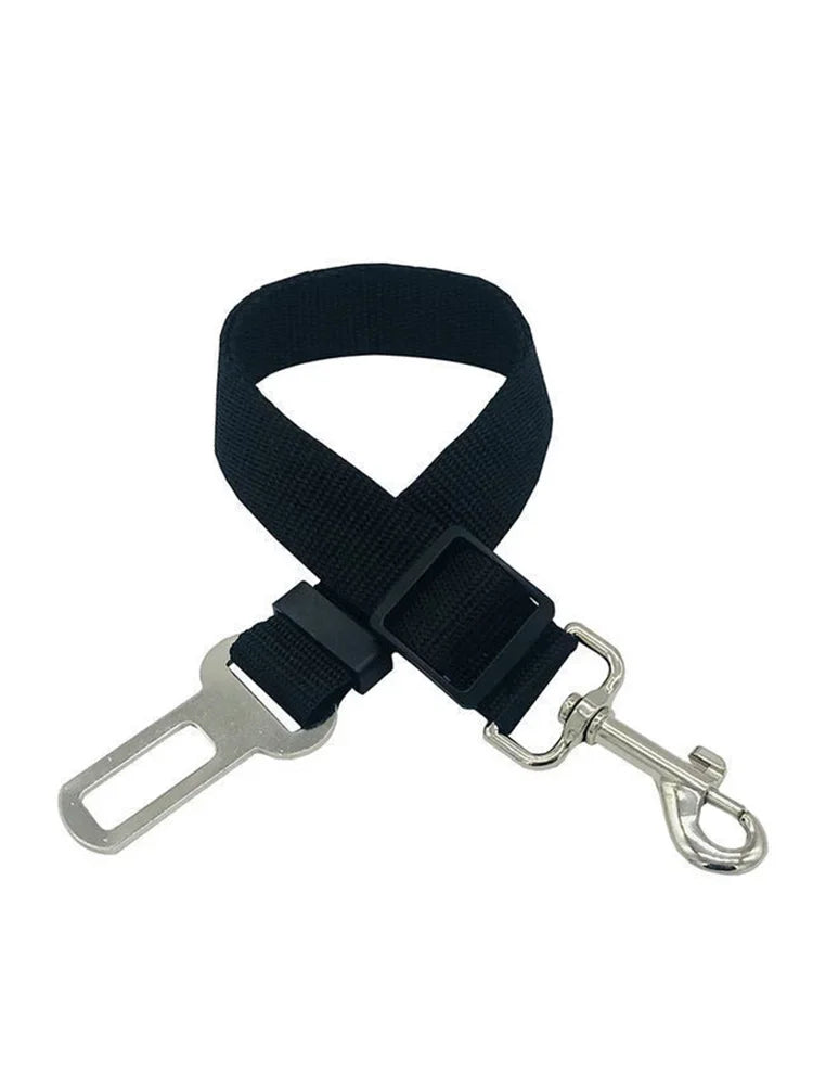 SecureRide Pet Safety Belt: Adjustable Car Restraint for Dogs