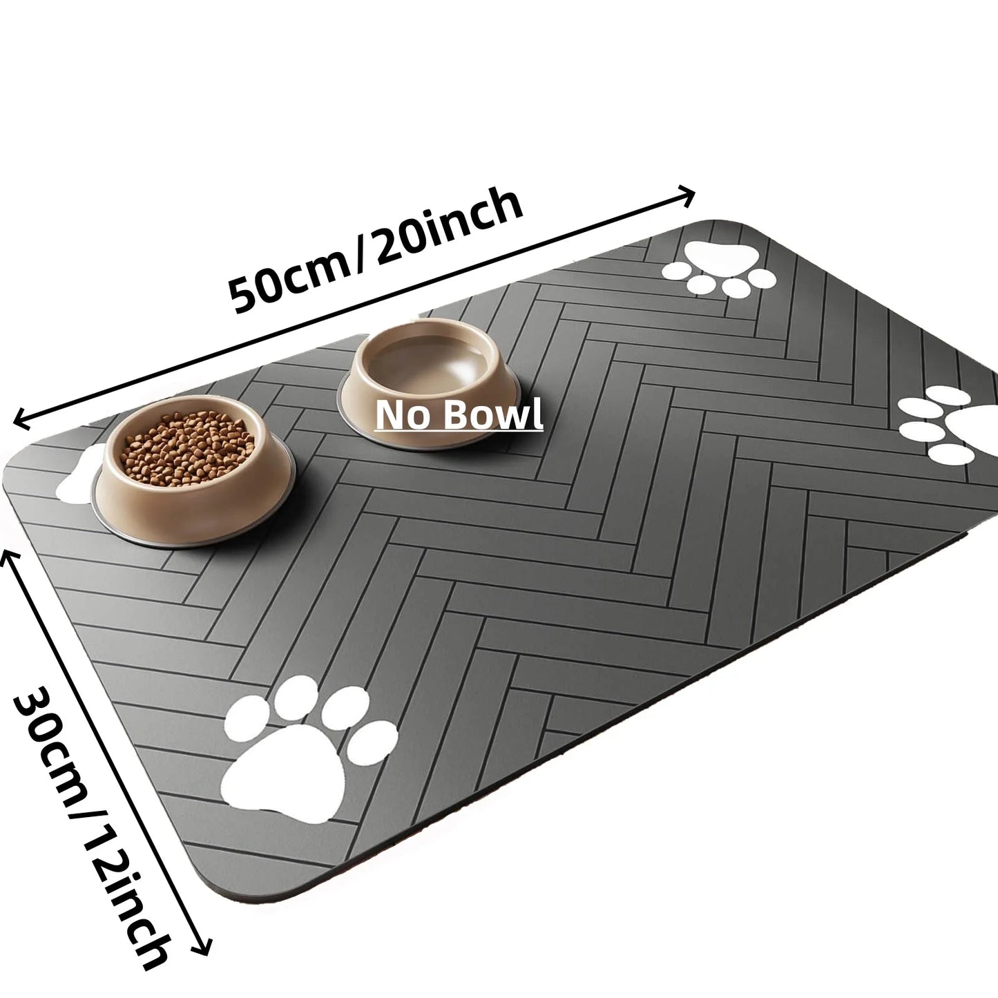 Pawtect Mat: Absorbent & Waterproof Pet Feeding Mat