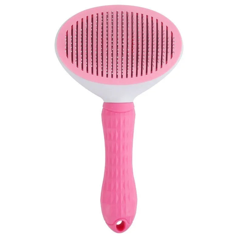 Self-Cleaning Pet Brush | Removes Shedding Hair for Dogs & Cats