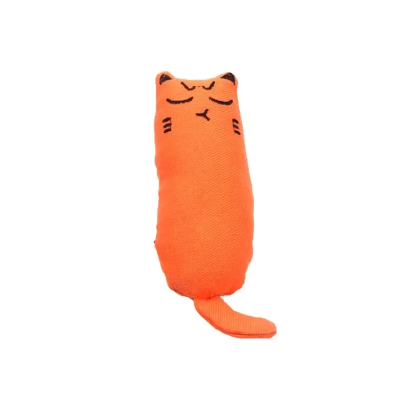 Cute Catnip Thumb Plush Pillow for Happy Cats